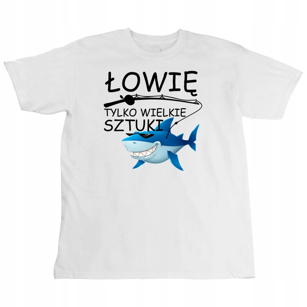 T-Shirt KOSZULKA WĘDKARSKA NA RYBY PREZENT S 1039