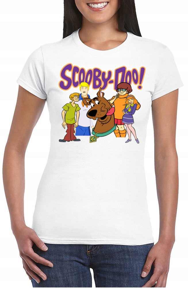 3154 SCOOBY DOO DAMSKA KOSZULKA KUDŁATY PIES S