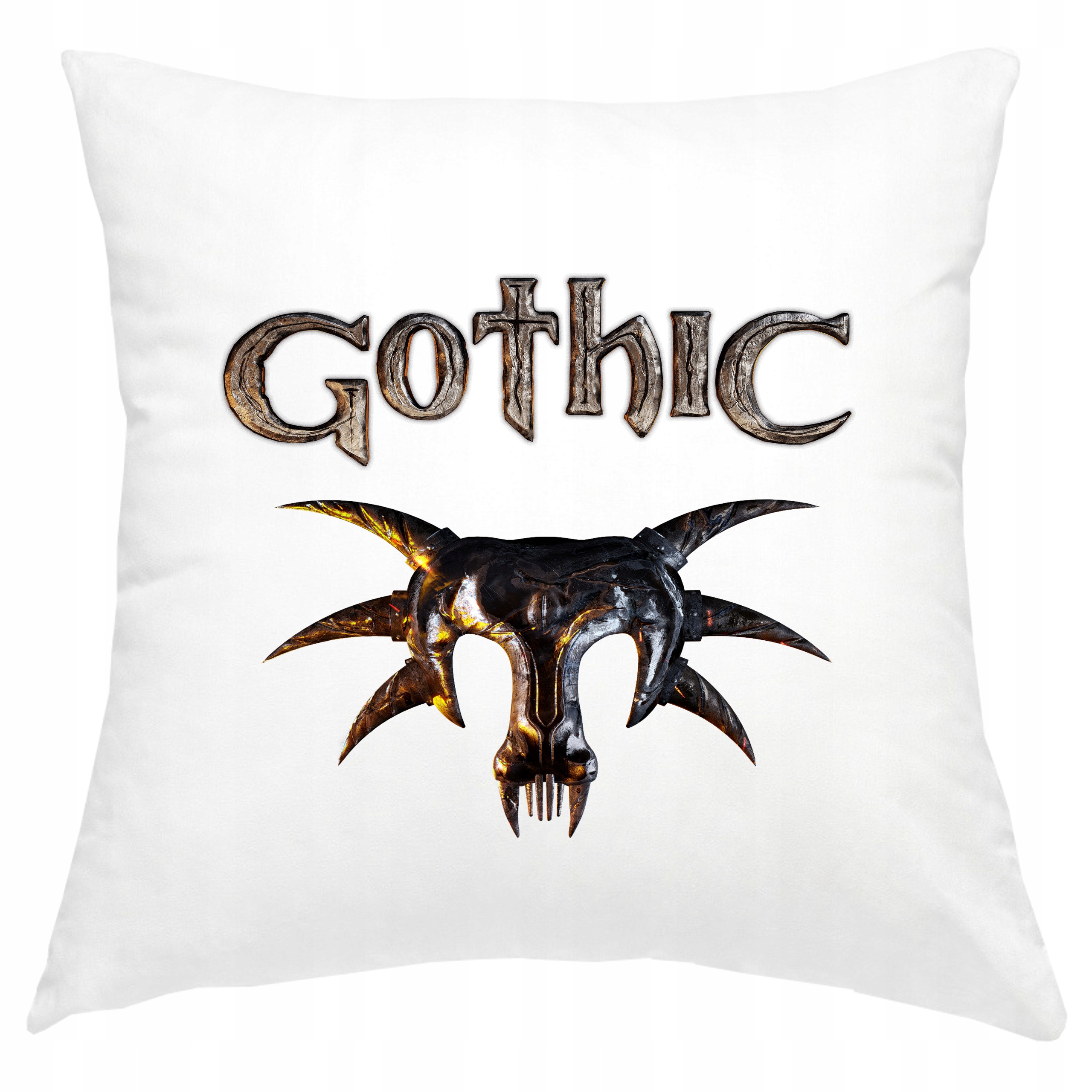 P291 PODUSZKA POSZEWKA GOTHIC GRA LOGO GAME PC PREZENT JAKOŚĆ
