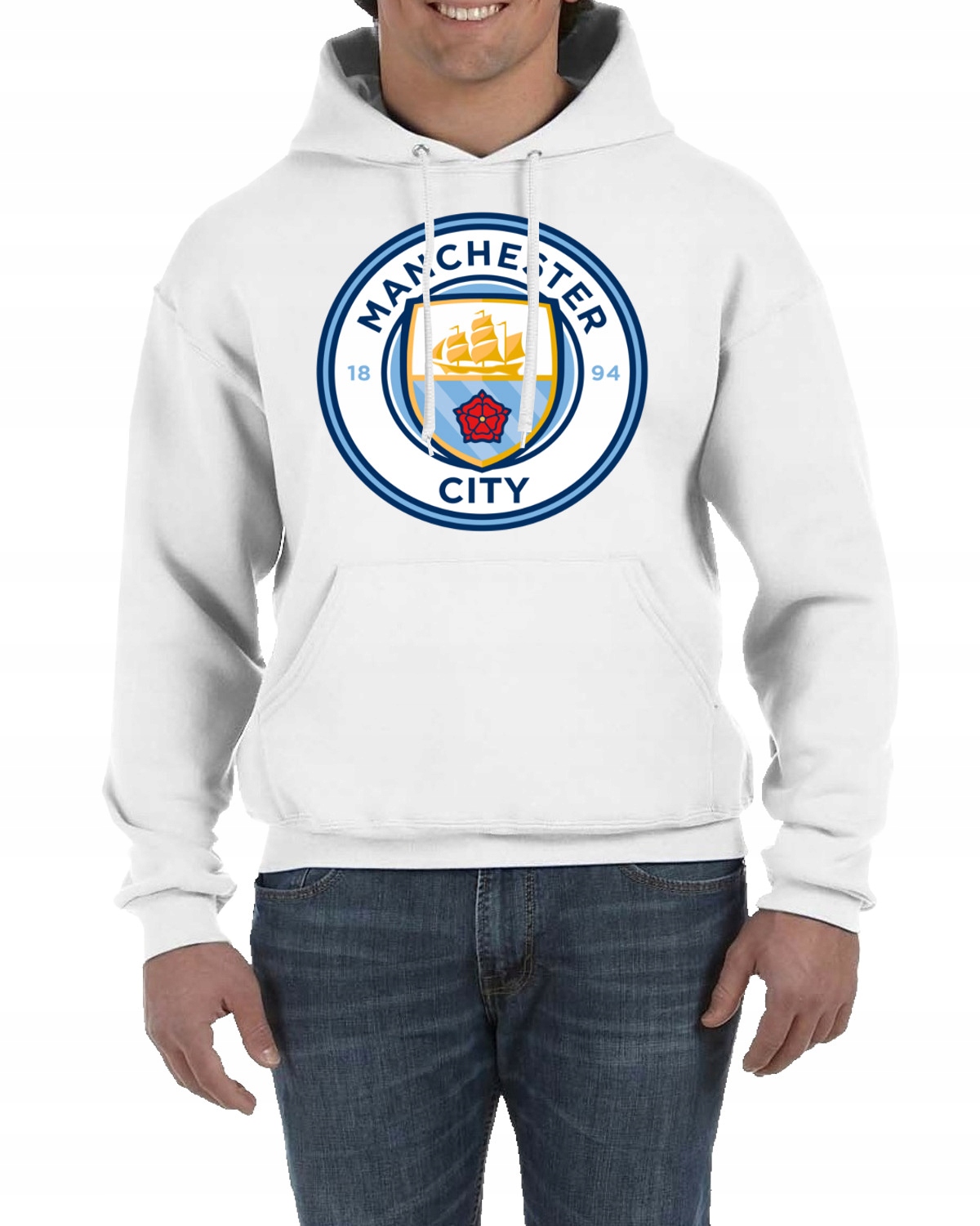 BLUZA Z KAPTUREM MANCHESTER CITY PREZENT XL 0163