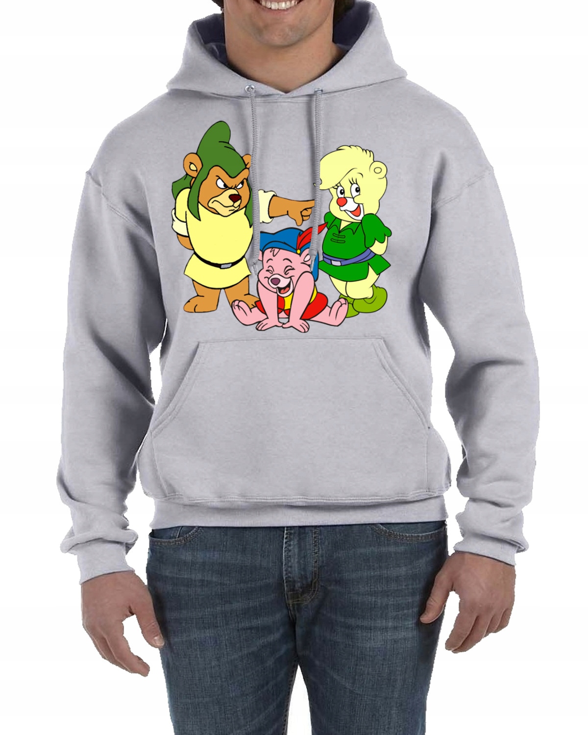 GUMISIE BLUZA Z KAPTUREM SANI GRAFI KABI XL 3153
