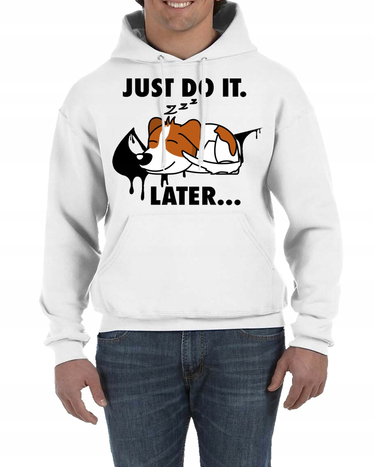BLUZA Z KAPTUREM JACK RUSSELL TERRIER JUST M 0772