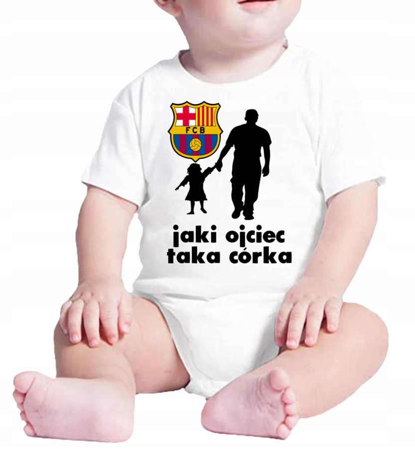 2038 BODY DZIECIĘCE FC BARCELONA TAKA CÓRKA 80