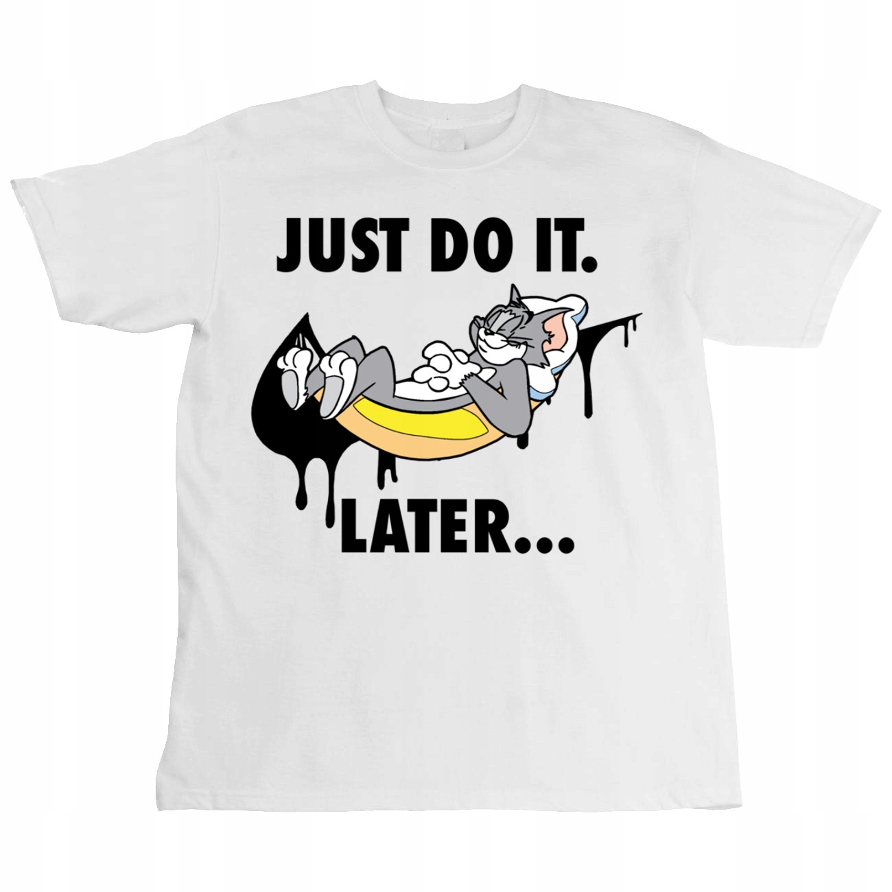 T-Shirt KOSZULKA TOM I JERRY JUST DO IT XXL 0798