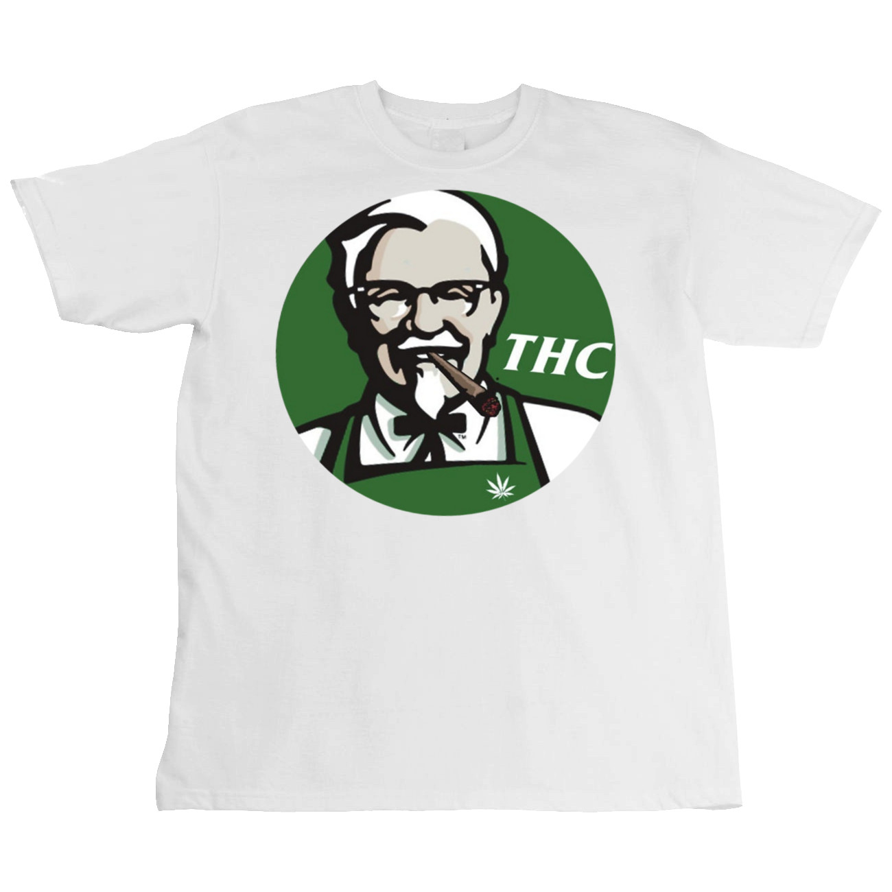 T-Shirt KOSZULKA MARIHUANA GANJA KFC THC S 0388