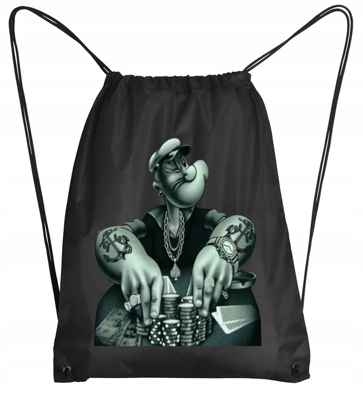 3248 PLECAK WOREK POPEYE MARYNARZ PAPAJ GANGSTA