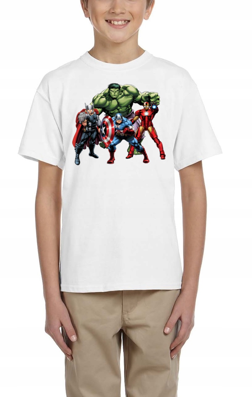 0262 KOSZULKA DZIECIĘCA MARVEL AVENGERS HULK 128