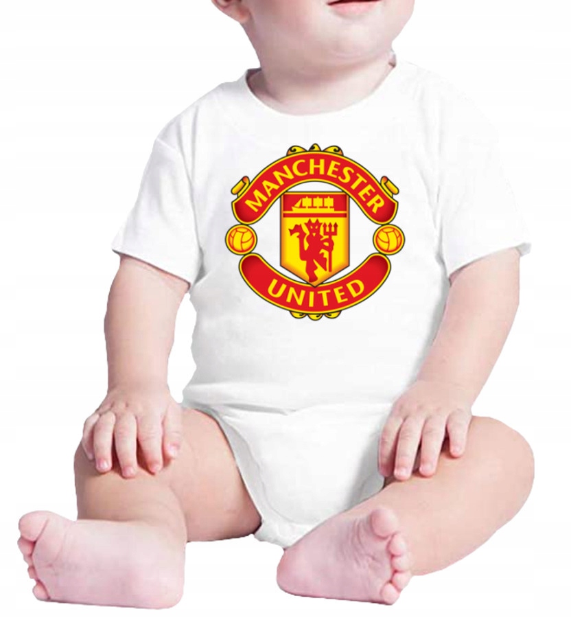 0164 BODY DZIECIĘCE MANCHESTER UNITED PREZENT 80