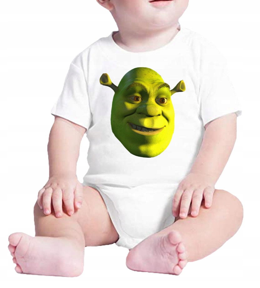 3129 BODY DZIECIĘCE SHREK FIONA ŚPIOSZKI BAJKA 86