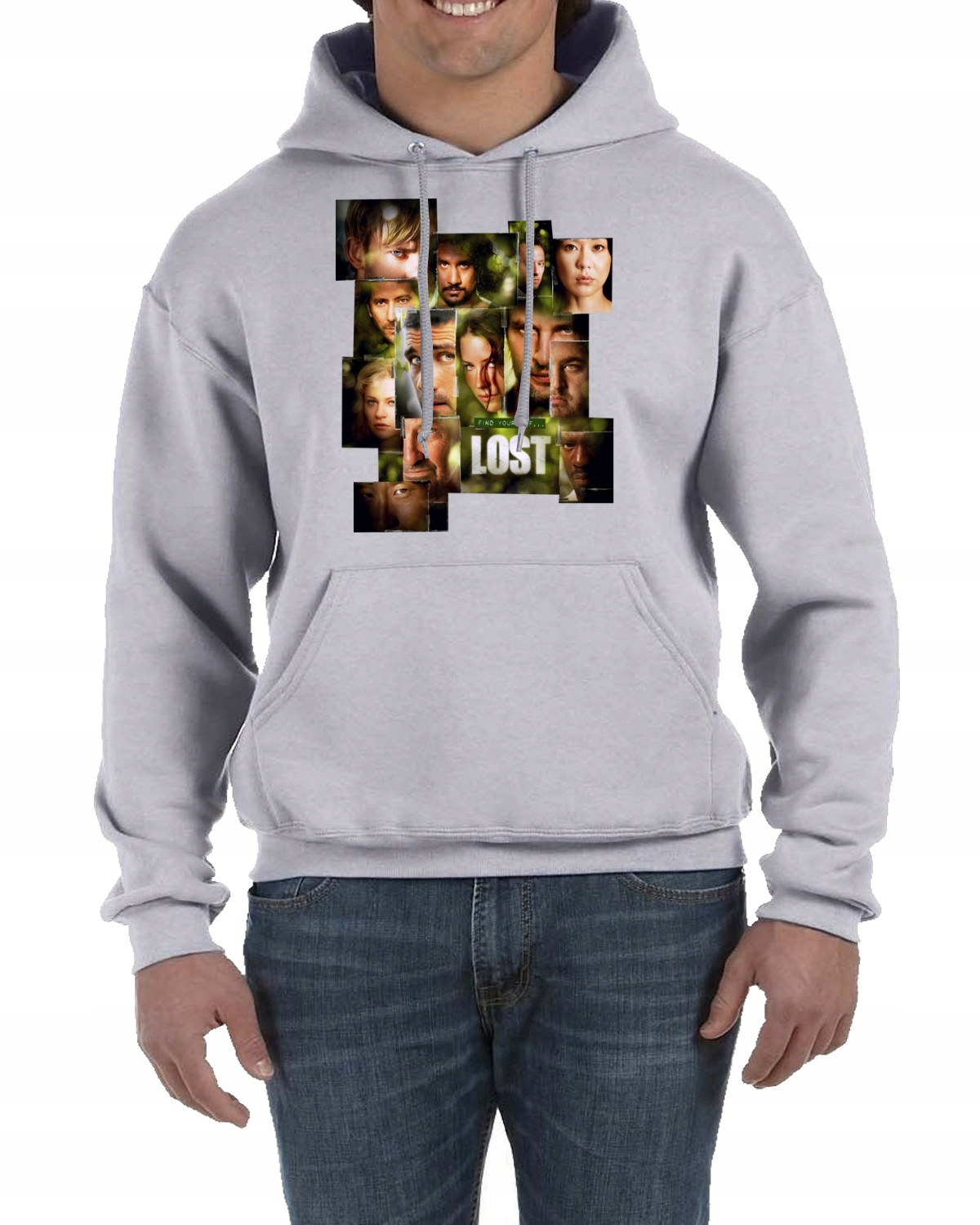 BLUZA Z KAPTUREM LOST ZAGUBIENI PREZENT S 2070