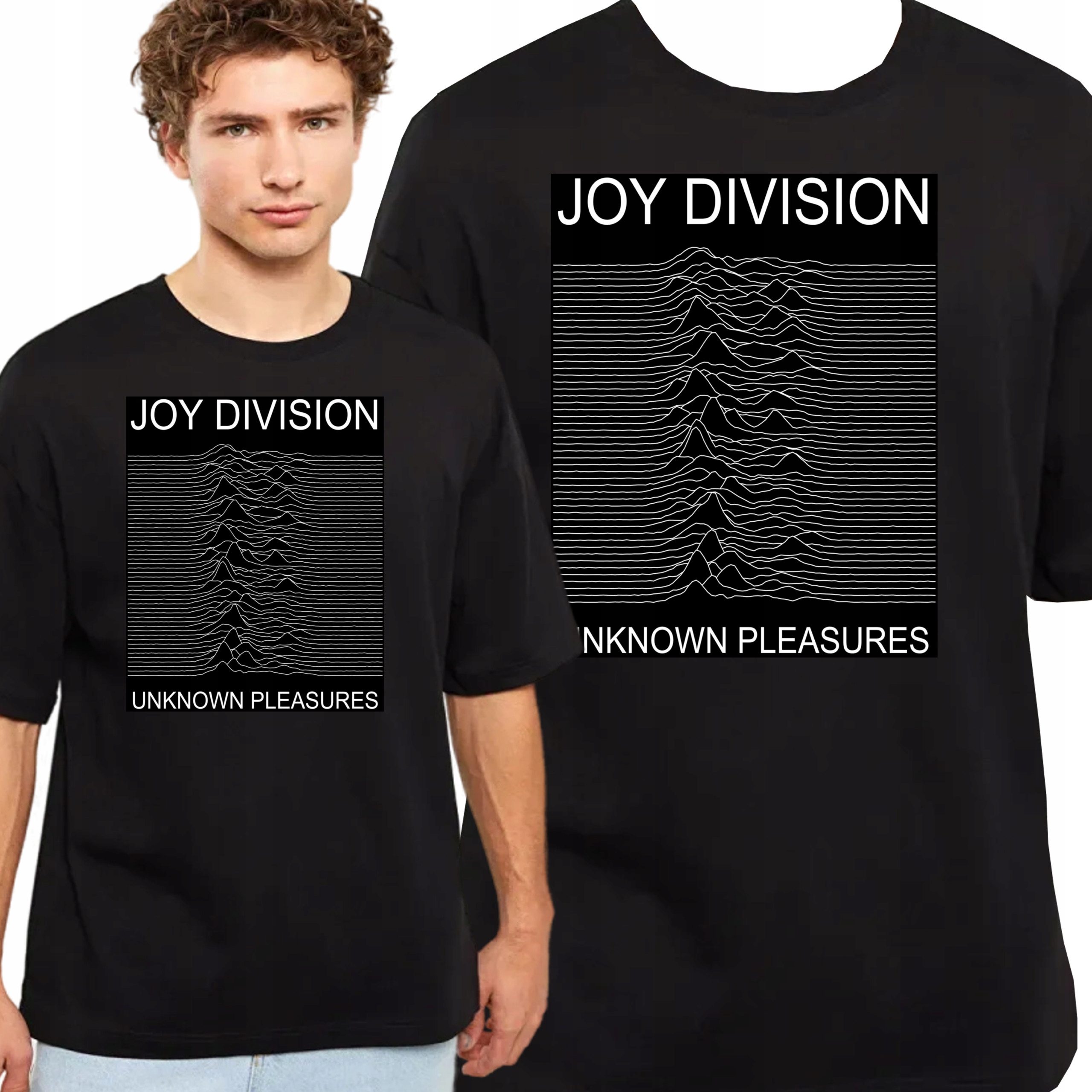 T-SHIRT Koszulka Męska JOY DIVISION Curtis Post Punk Gothic XXL 3368 CZARNA
