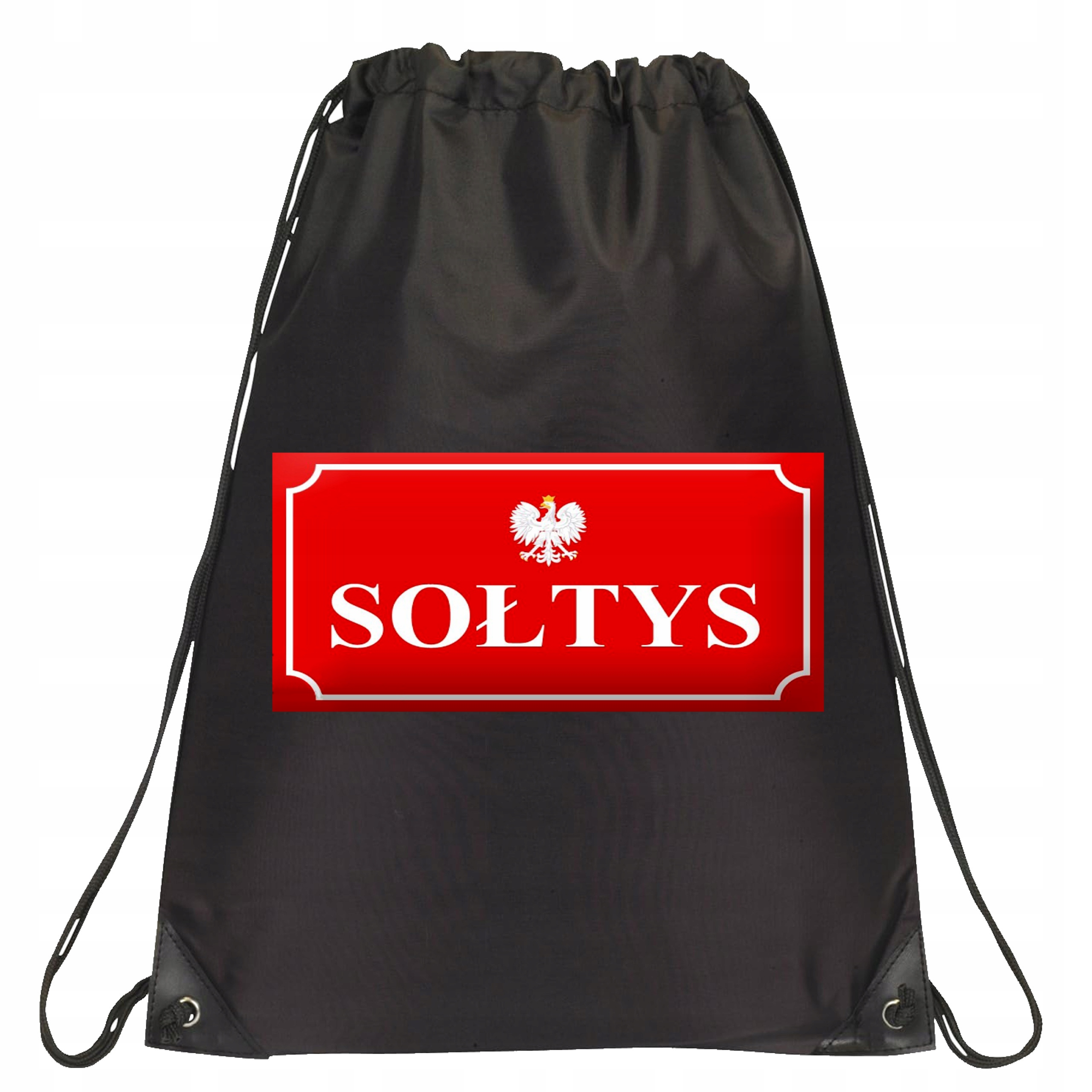 P209 PLECAK WOREK NA BUTY SOŁTYS DLA SOŁTYSA PREZENT JAKOSĆ CZARNY
