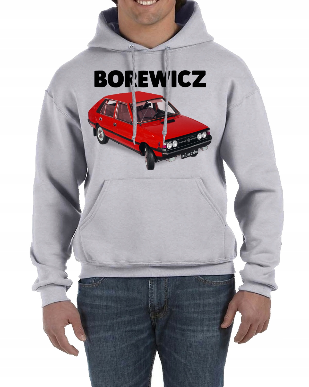 BLUZA Z KAPTUREM POLONEZ BOREWICZ FSO XXL 3078