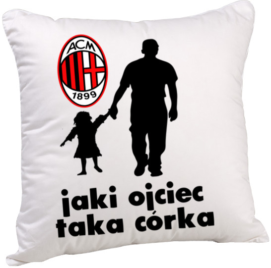 PODUSZKA AC MILAN 40x40 CM PREZENT 2040