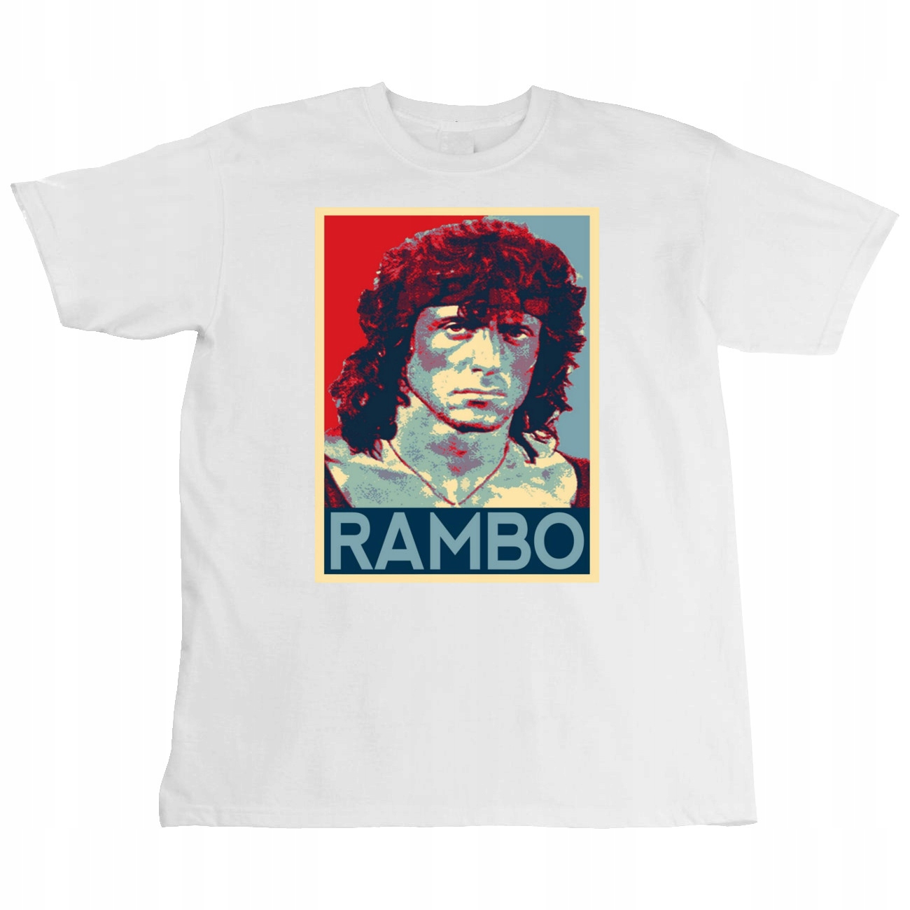 T-Shirt KOSZULKA RAMBO STALLONE FILM XXL 0749