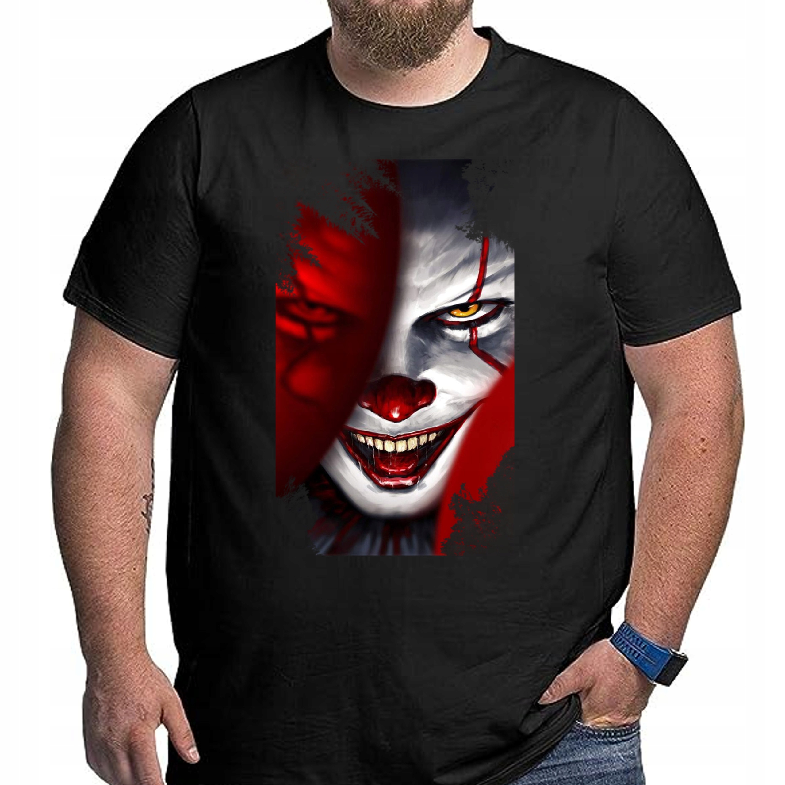 Halloween KOSZULKA Horror To KLOWN 3XL CZARNA 3324
