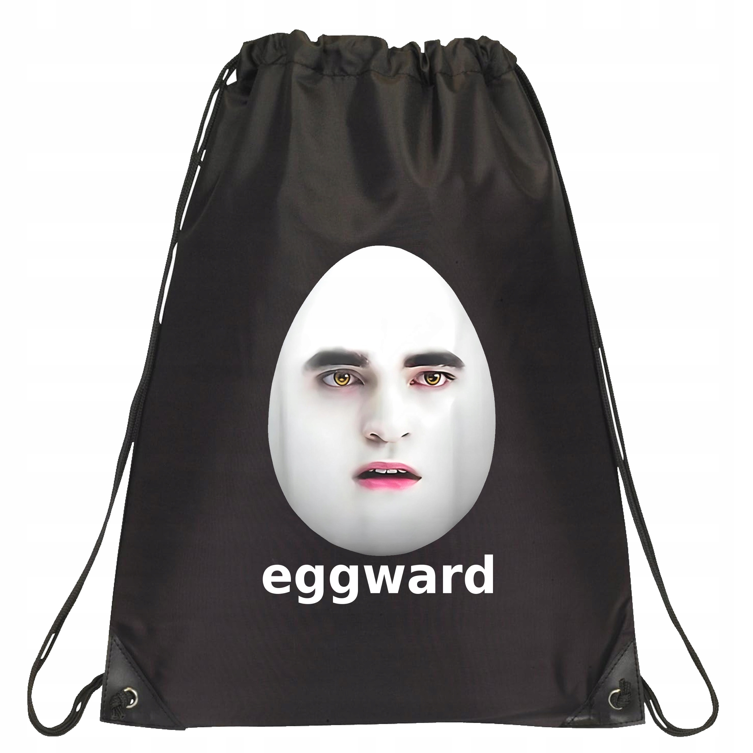 P347 PLECAK WOREK Z NADRUKIEM Eggward Śmieszna Edward Cullen Zmierzch