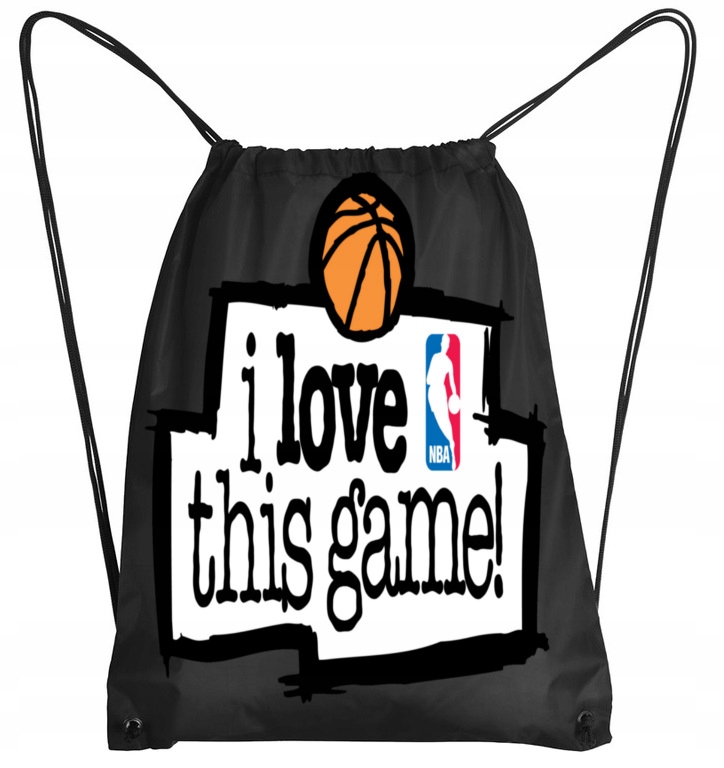 3209 PLECAK WOREK SZKOLNY NBA I LOVE THIS GAME
