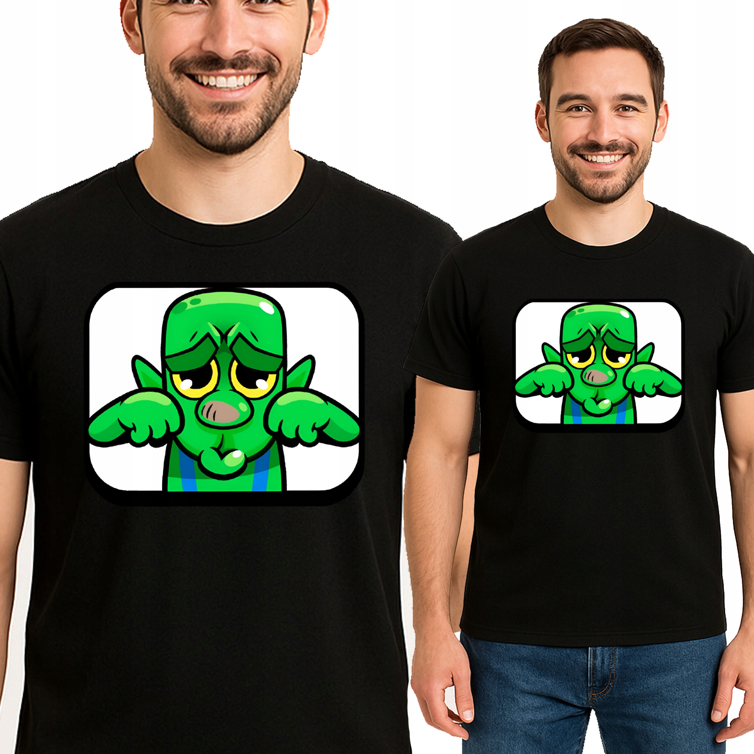 Koszulka Goblin Memy Crying Emote Clas Royale Premium S 3567 CZARNA