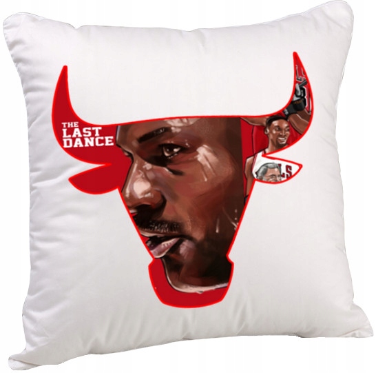 PODUSZKA CHICAGO BULLS 40x40 CM PREZENT NBA 0467