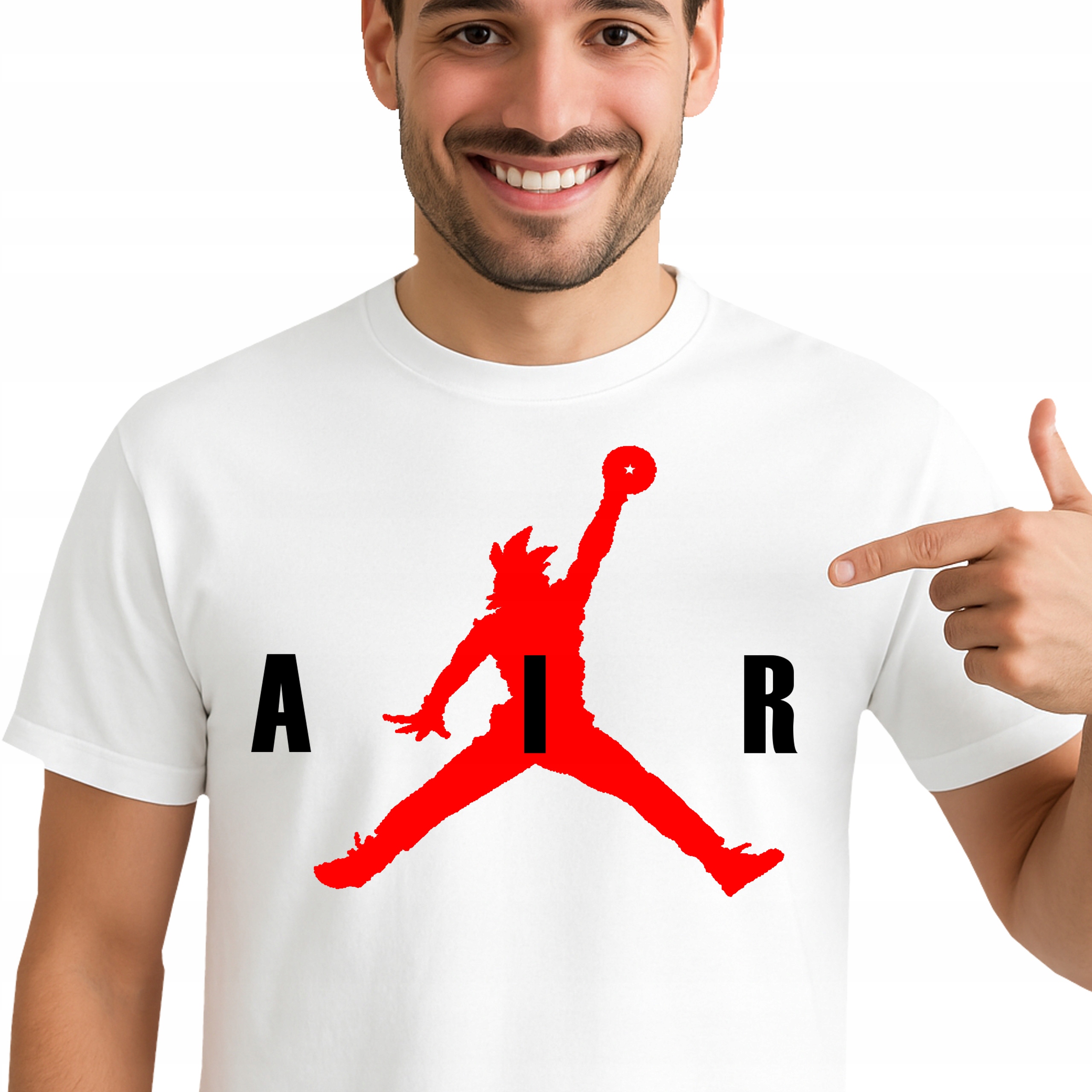 T-Shirt KOSZULKA DRAGON BALL GOKU JORDAN AIR JAKOŚC PREMIUM M 0337