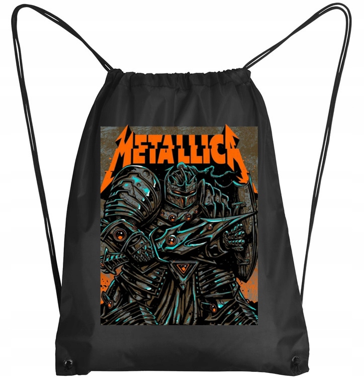 3069 PLECAK WOREK SZKOLNY METALLICA METAL PREZENT