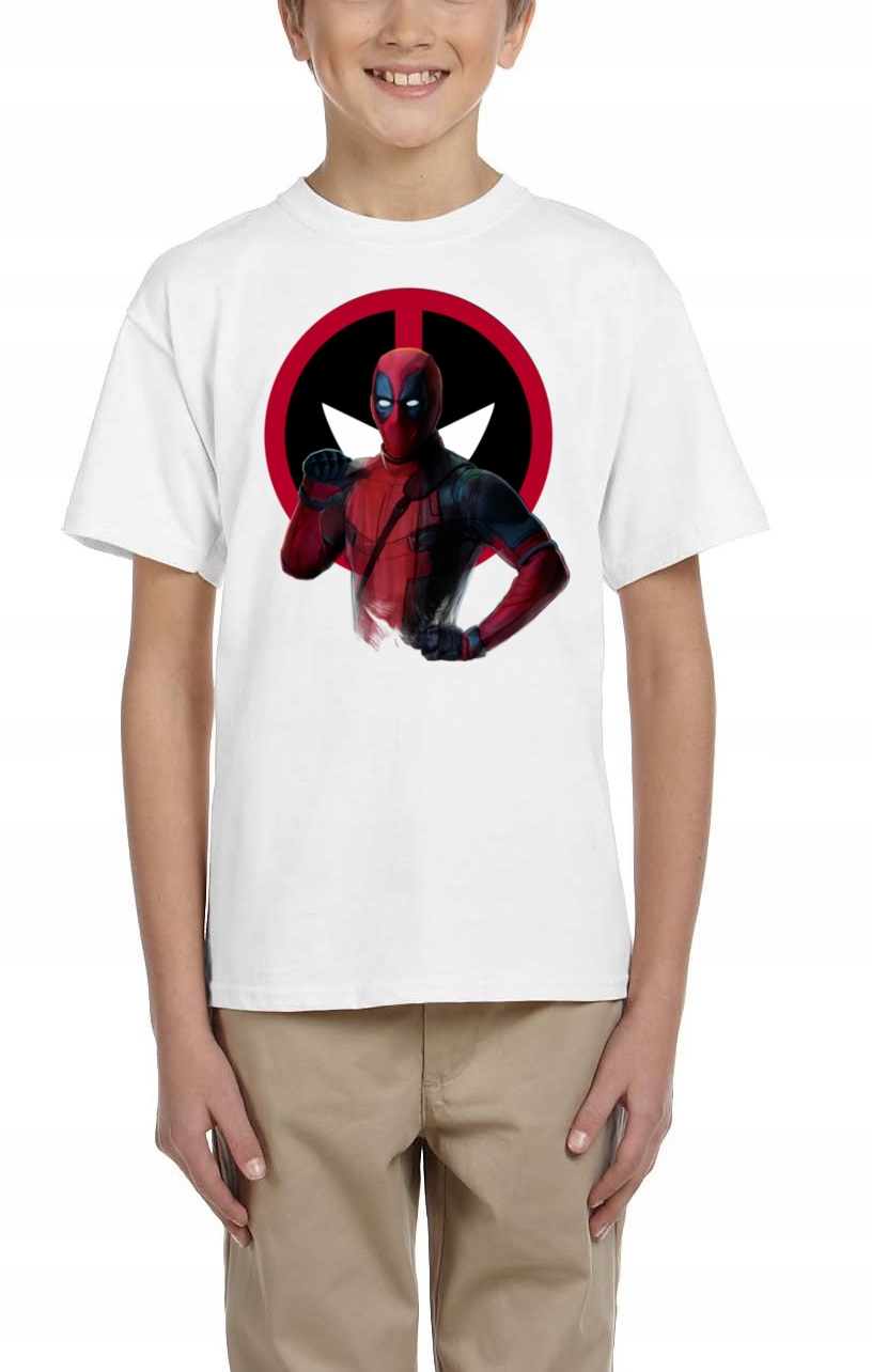 0292 KOSZULKA DZIECIĘCA DEADPOOL PREZENT 128