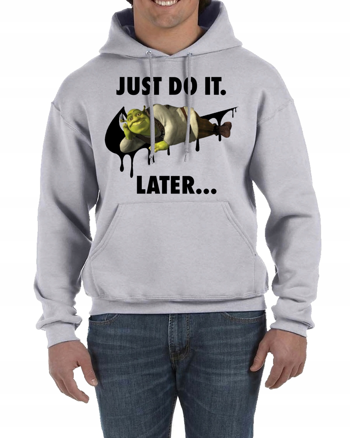 BLUZA Z KAPTUREM SHREK FIONA JUST DO IT L 3126