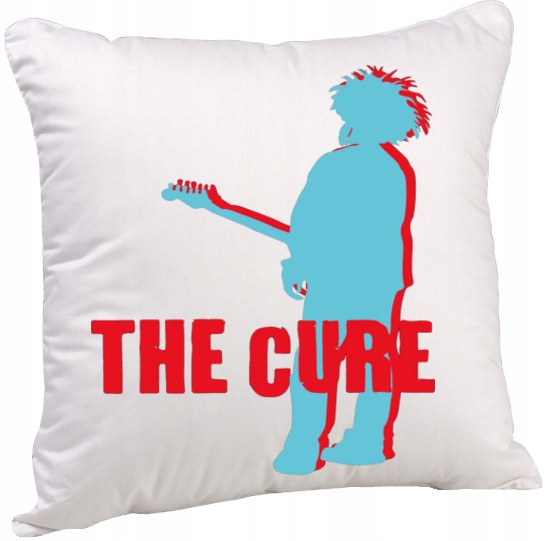 3279 PODUSZKA THE CURE ROCK ROBERT SMITH 40x40 CM