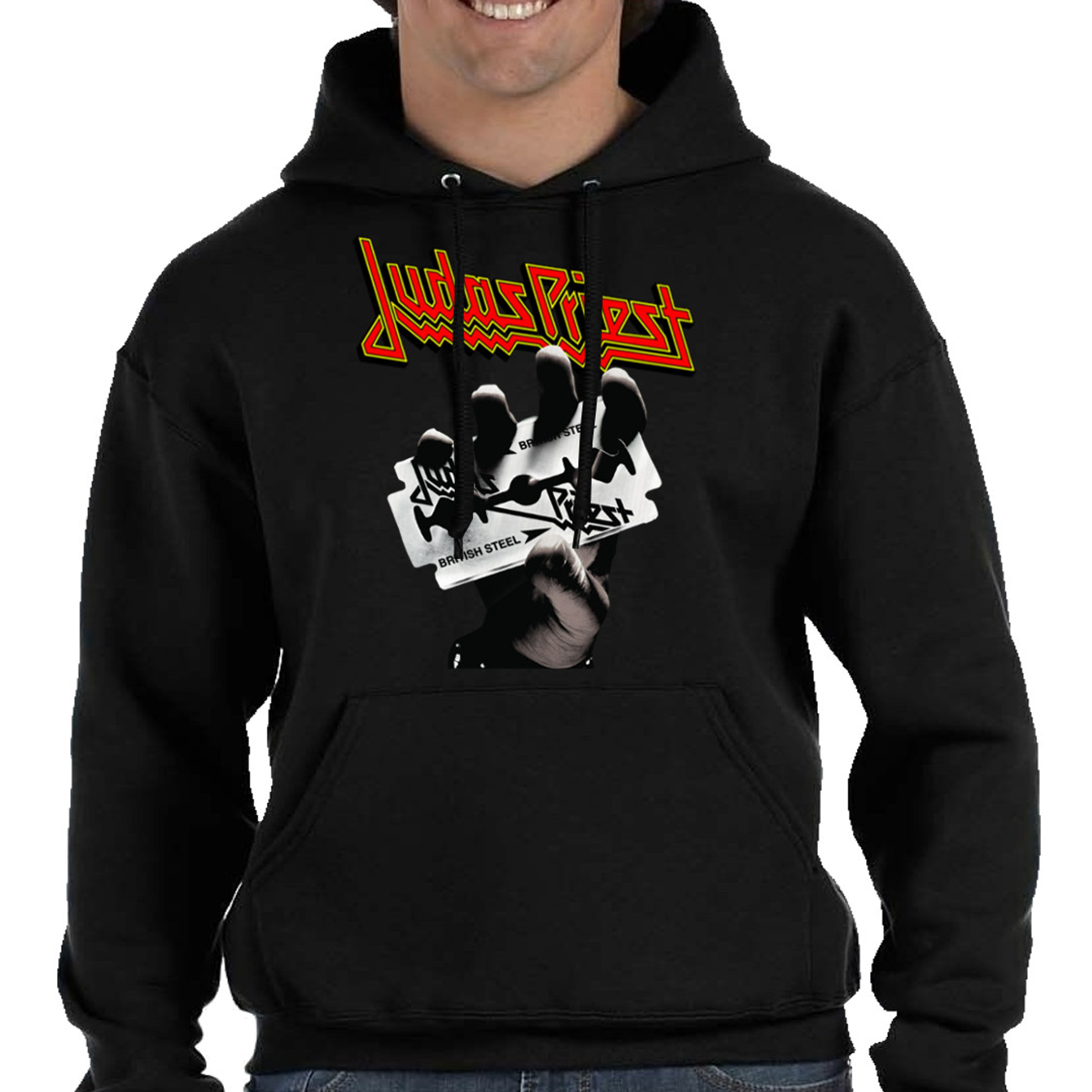 3286 JUDAS PRIEST BLUZA Z KAPTUREM HEAVY METAL XL