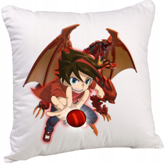 PODUSZKA BAKUGAN DRAGO DAN KUSO 40x40 CM 3033