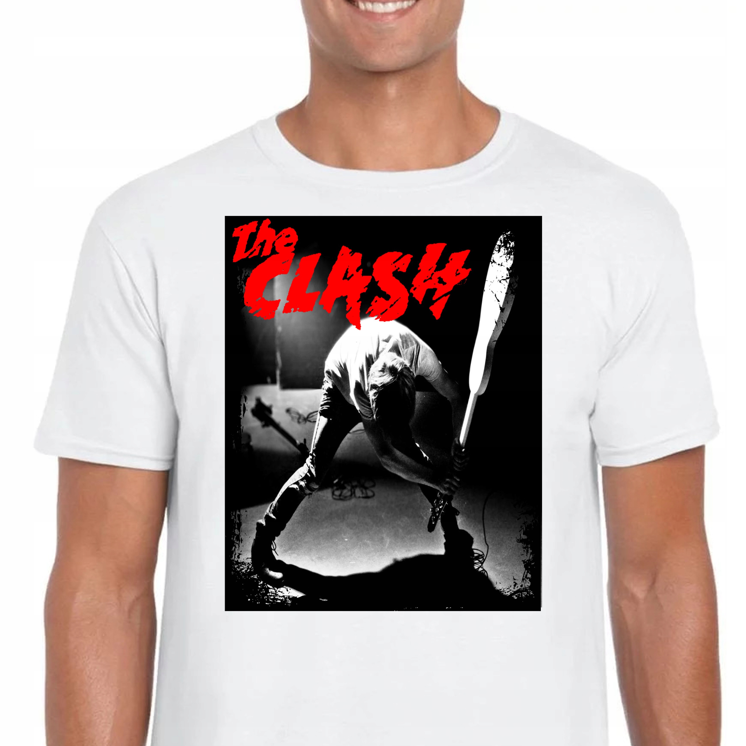 3289 KOSZULKA THE CLASH Punk Rock PREZENT XXL