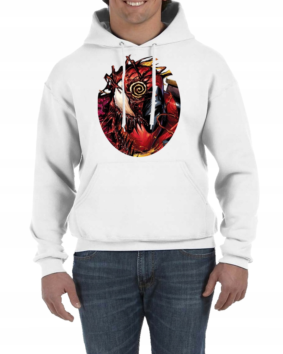 BLUZA Z KAPTUREM VENOM VS DEADPOOL MARVEL XXL 2083