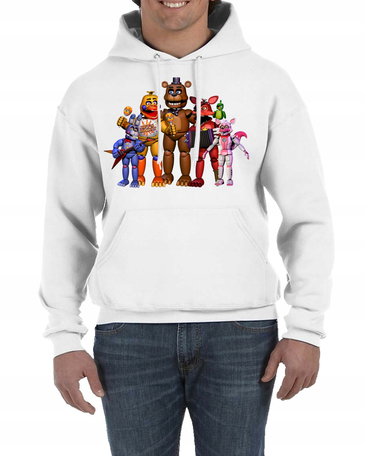 BLUZA Z KAPTUREM FIVE NIGHTS FREDDYS FNAF S 3008