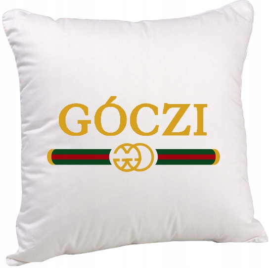 3298 PODUSZKA GUCZI KOSZULKA ŚMIESZNA 40x40 CM