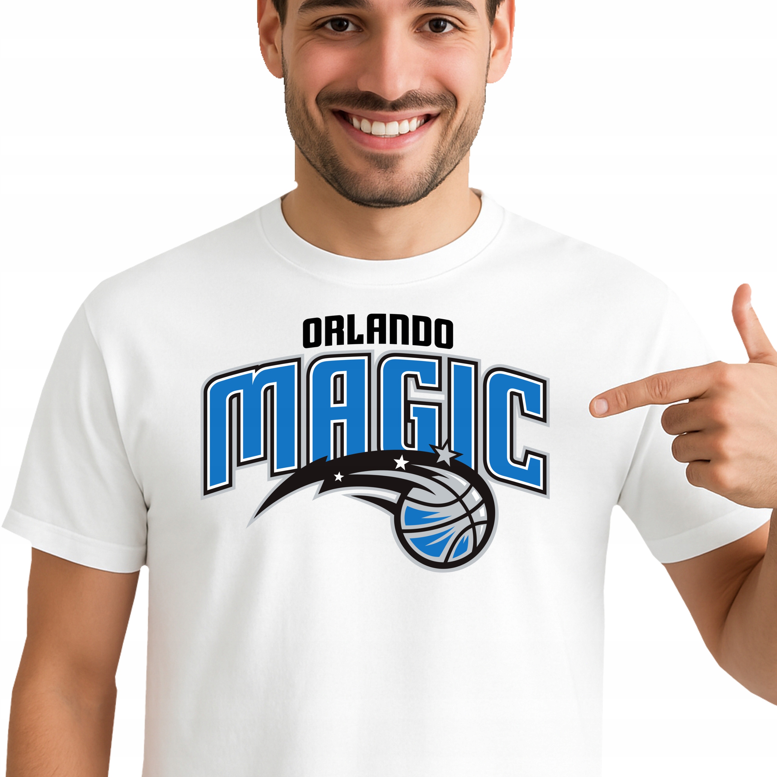 T-Shirt KOSZULKA ORLANDO MAGIC PREZENT Premium DLA FANA S 0484