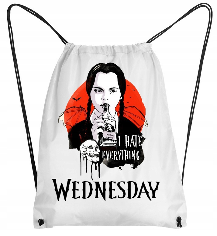 PLECAK WOREK SZKOLNY WEDNESDAY ADDAMS ORTEGA 3168