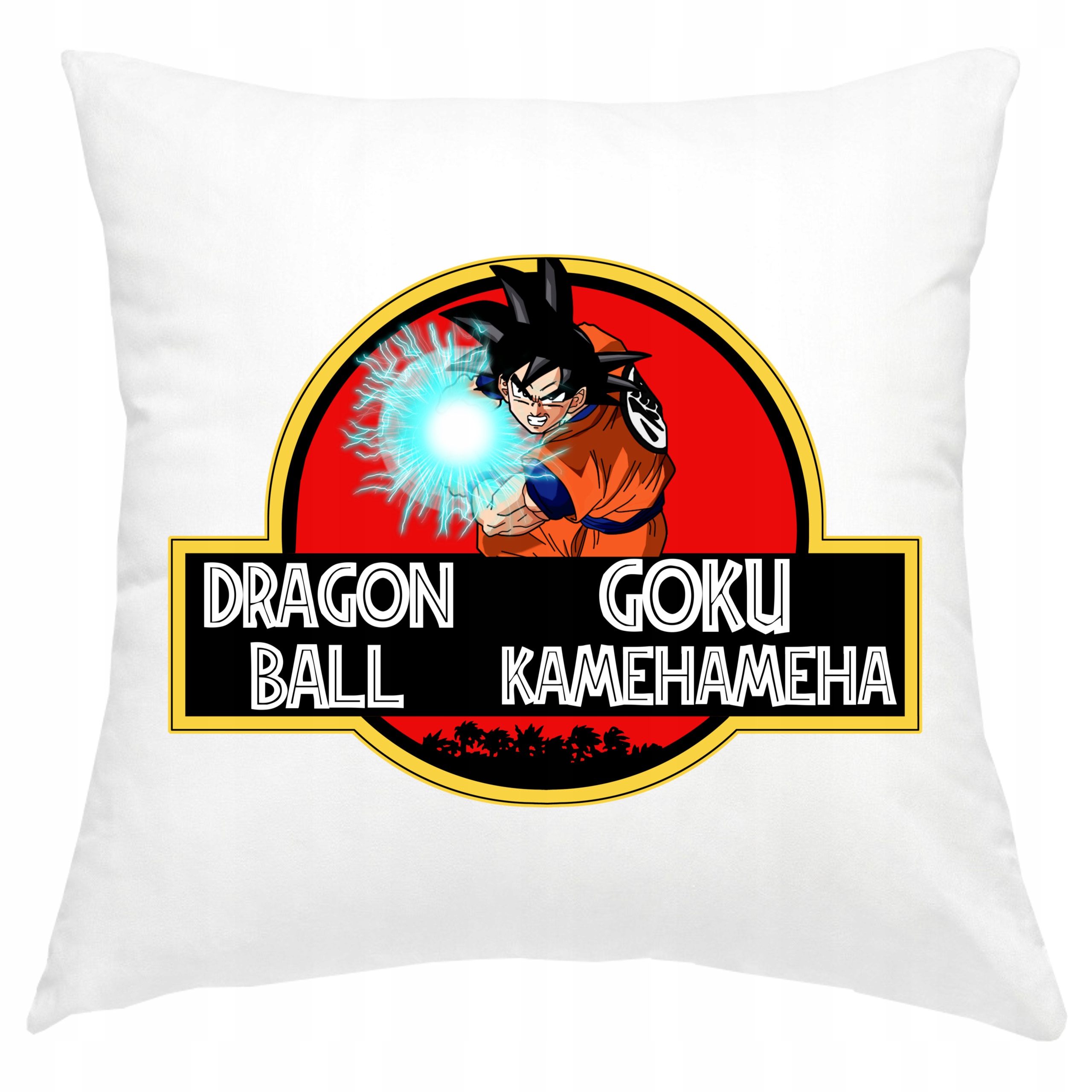 P010 PODUSZKA POSZEWKA 40x40 DRAGON BALL SON KAMEHAMEHA ANIME MANGA