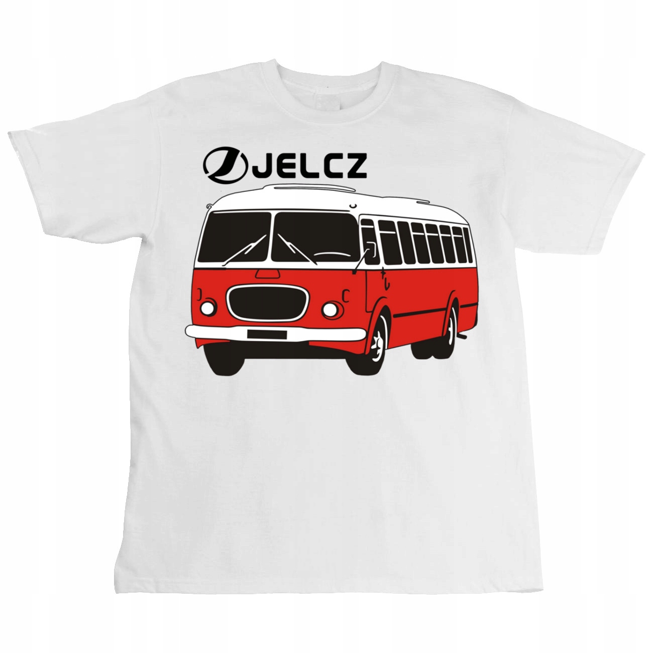 KOSZULKA JELCZ OGÓREK PRL RETRO AUTOBUS XL 3077