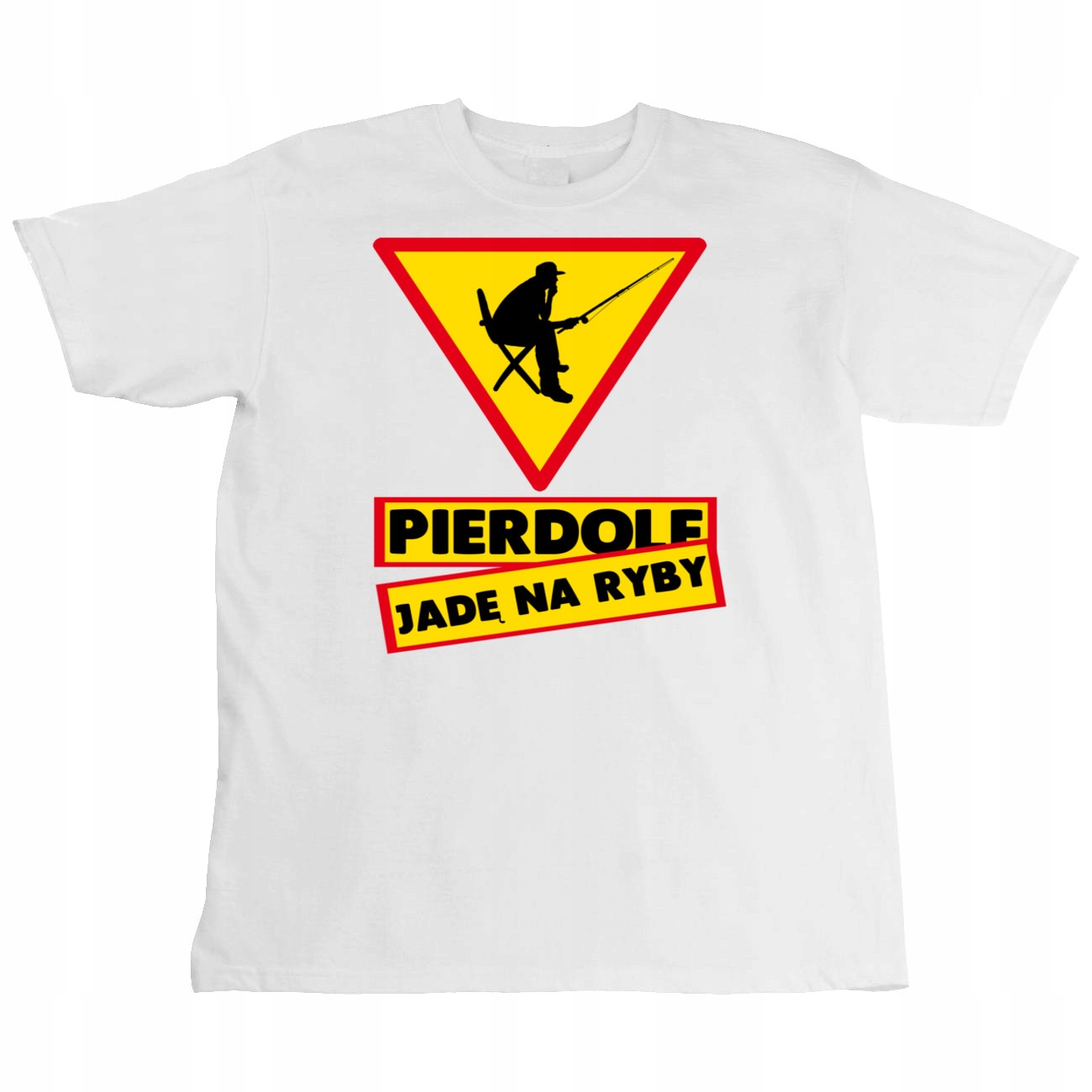 T-Shirt KOSZULKA WĘDKARSKA NA RYBY PREZENT S 1048