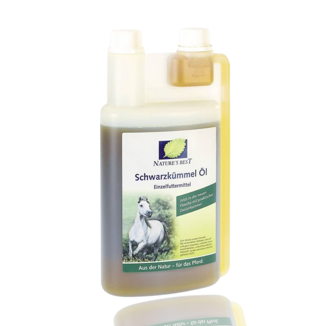Nature's Best Schwarzkummel Ol Olej Z Czarnuszki Dla Konia 500 ml