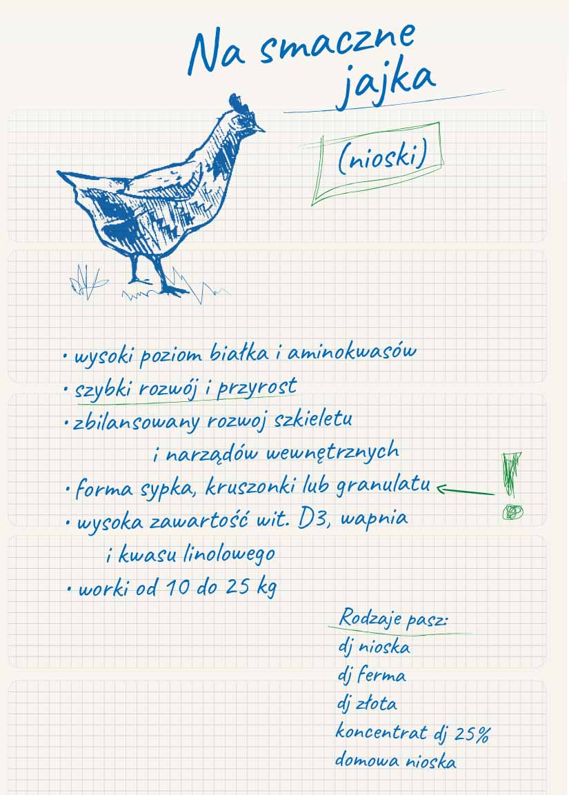 DJ Nioska Sypka Pasza dla kur niosek Karma Dla Nioski Drobiu Neorol 25kg