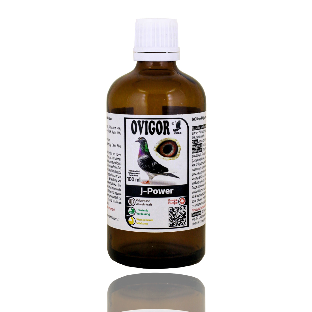 Uzupełniająca mieszanka paszowa w płynie dla gołębi – Szczytowa forma! 100ml