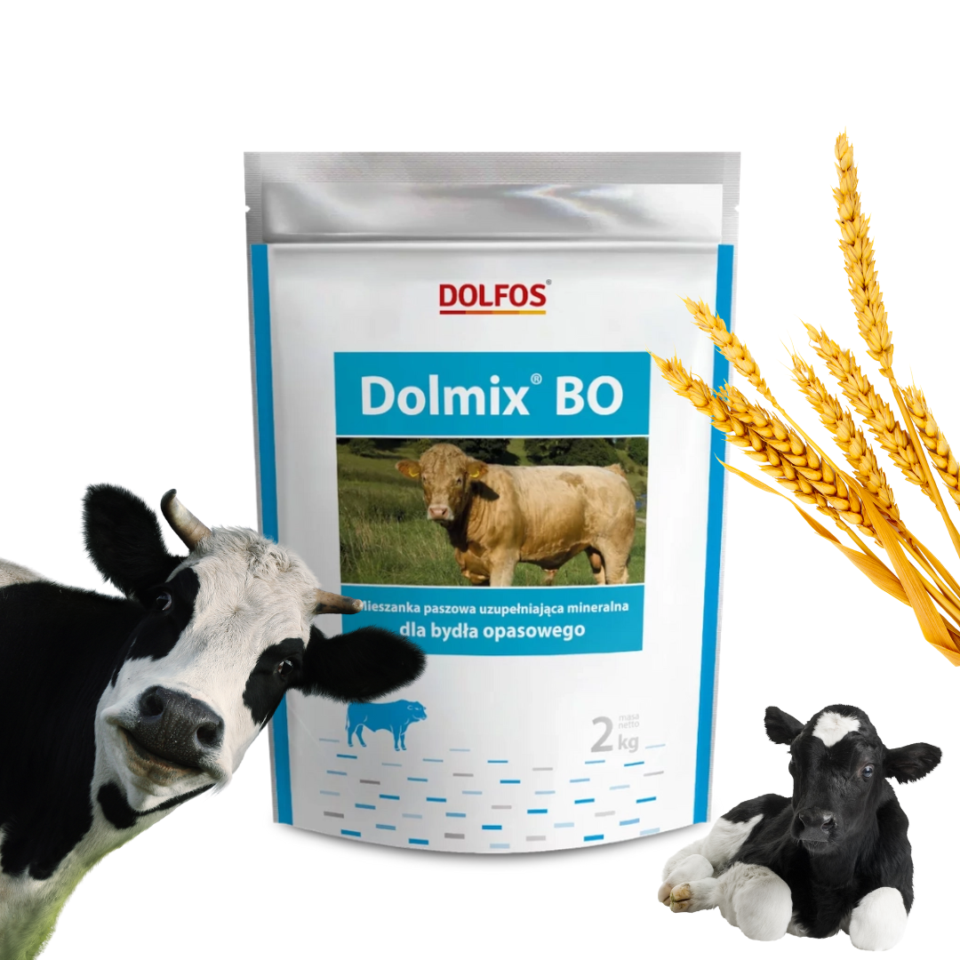 Dolmix BO - Witaminy i minerały dla bydła Wzrost i zdrowie Dolfos 2kg