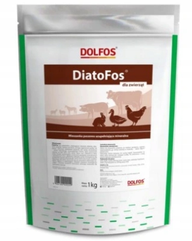 Diatofos na pasożyty u kóz owiec królików drobi bydła Dolfos 10kg