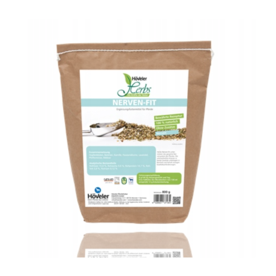 Hoveler Zioła Wspomagające Układ Nerwowy Herbs Nerven-Fit 0,8kg