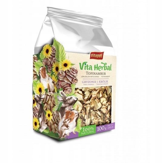 Vita Herbal Topinambur Dla Gryzoni I Królika Vitapol 100g