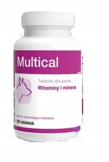Multical Witaminy i minerały dla psów DOLFOS 90tab