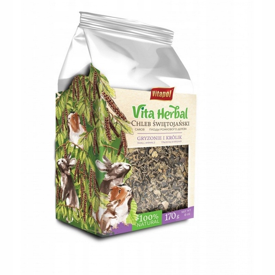 Vita Herbal Chleb Świętojański Dla Gryzoni I Królika Vitapol 170g