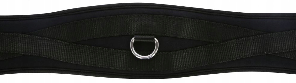 Popręg bawełniany 130 cm czarny Covalliero
